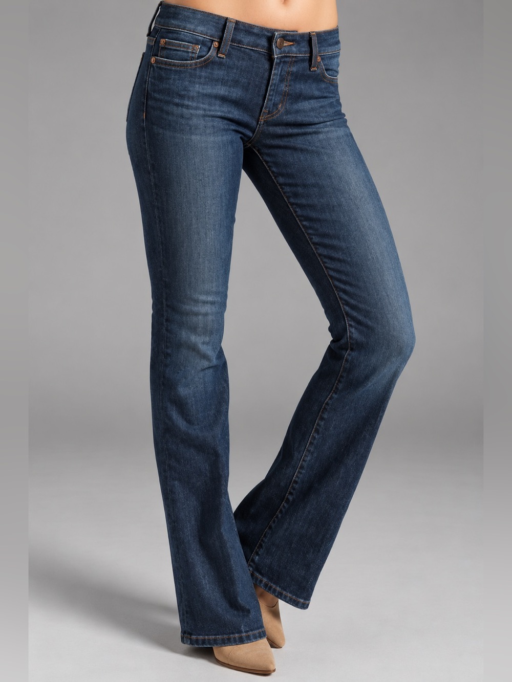 JOES Jeans Y2K Curvy Bootcut Dark Blue Geraldine Wash Mid-Rise Clean Beauty